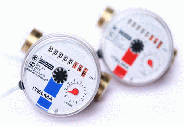Счетчики холодной и горячей воды в Ительме