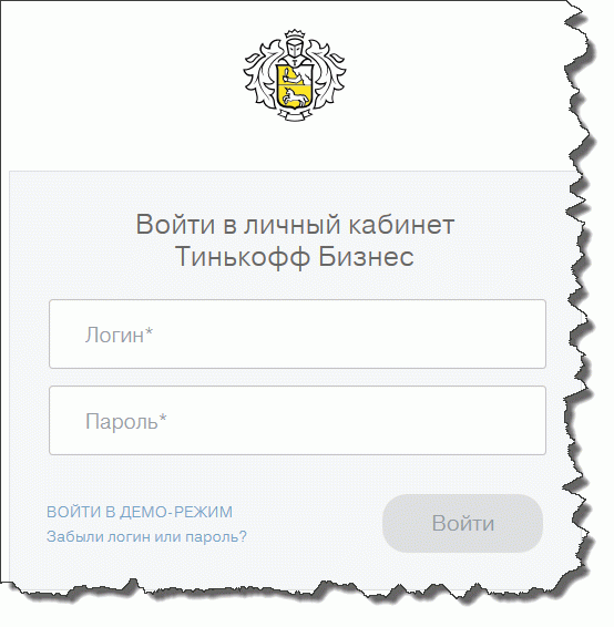 Вход в личные кабинеты Тинькофф