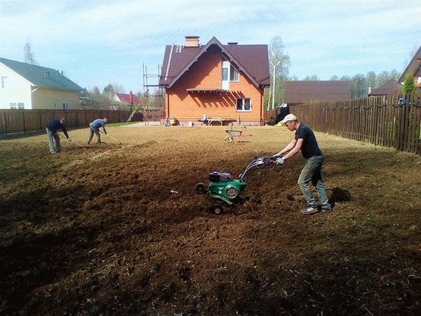 Использование дополнительного грунта